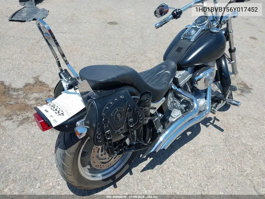2006 Harley-Davidson Fxsti VIN: 1HD1BVB156Y017452 Lot: 45556520