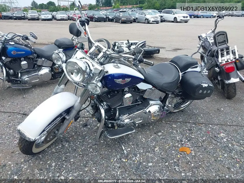 2006 Harley-Davidson Flstni VIN: 1HD1JDB1X6Y059922 Lot: 45580772