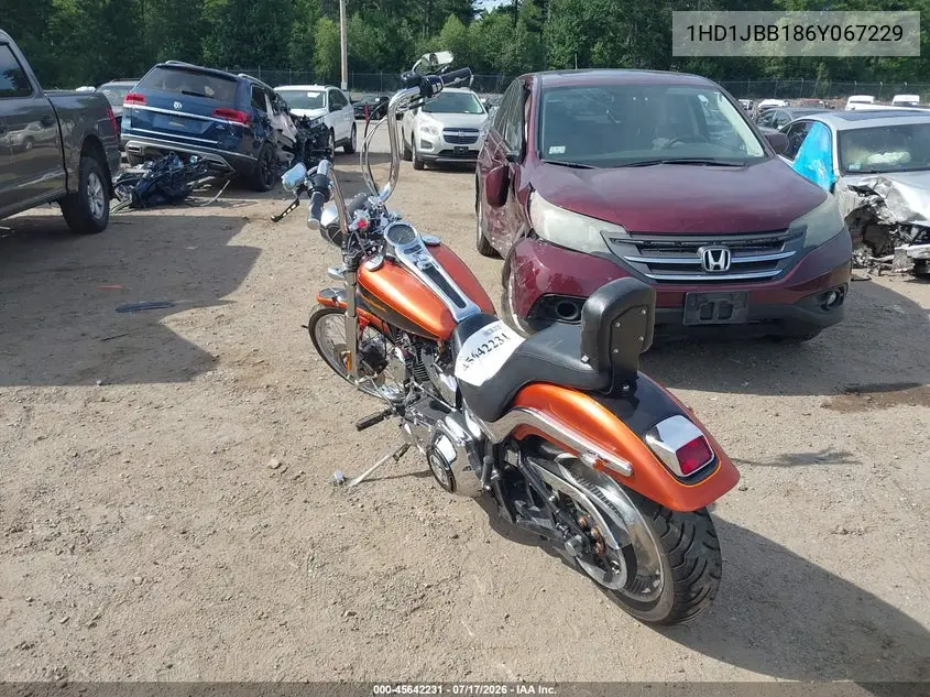 2006 Harley-Davidson Fxstdi VIN: 1HD1JBB186Y067229 Lot: 45642231