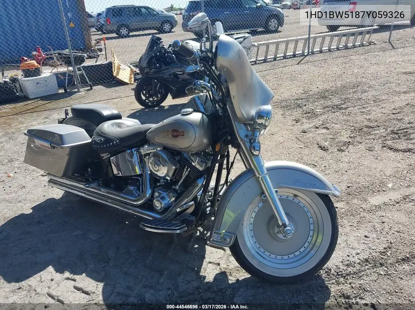 2007 Harley-Davidson Flstc VIN: 1HD1BW5187Y059326 Lot: 44546696