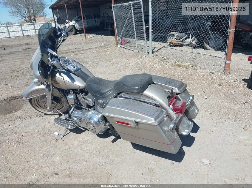 2007 Harley-Davidson Flstc VIN: 1HD1BW5187Y059326 Lot: 44546696