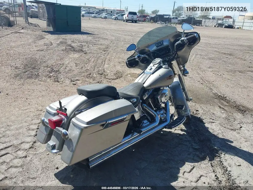 2007 Harley-Davidson Flstc VIN: 1HD1BW5187Y059326 Lot: 44546696