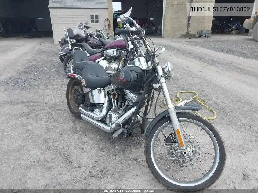 2007 Harley-Davidson Fxst Custom VIN: 1HD1JL5127Y013802 Lot: 45137740