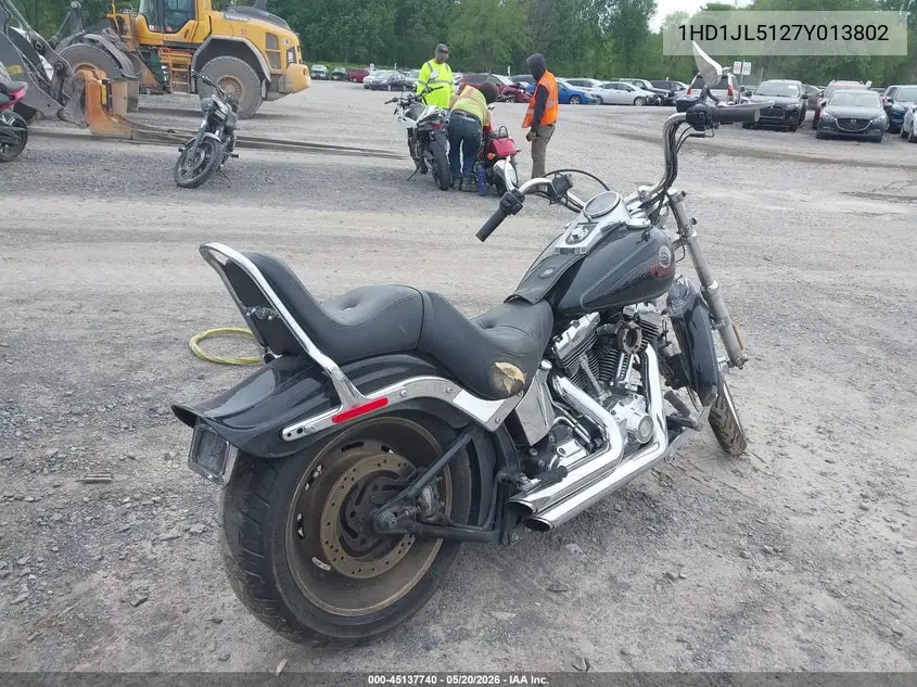 2007 Harley-Davidson Fxst Custom VIN: 1HD1JL5127Y013802 Lot: 45137740