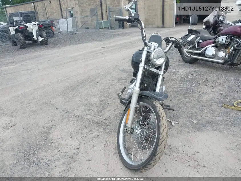 2007 Harley-Davidson Fxst Custom VIN: 1HD1JL5127Y013802 Lot: 45137740