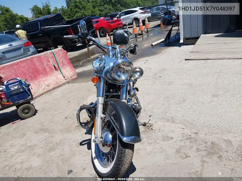 2007 Harley-Davidson Flstn VIN: 1HD1JD51X7Y048397 Lot: 45286441