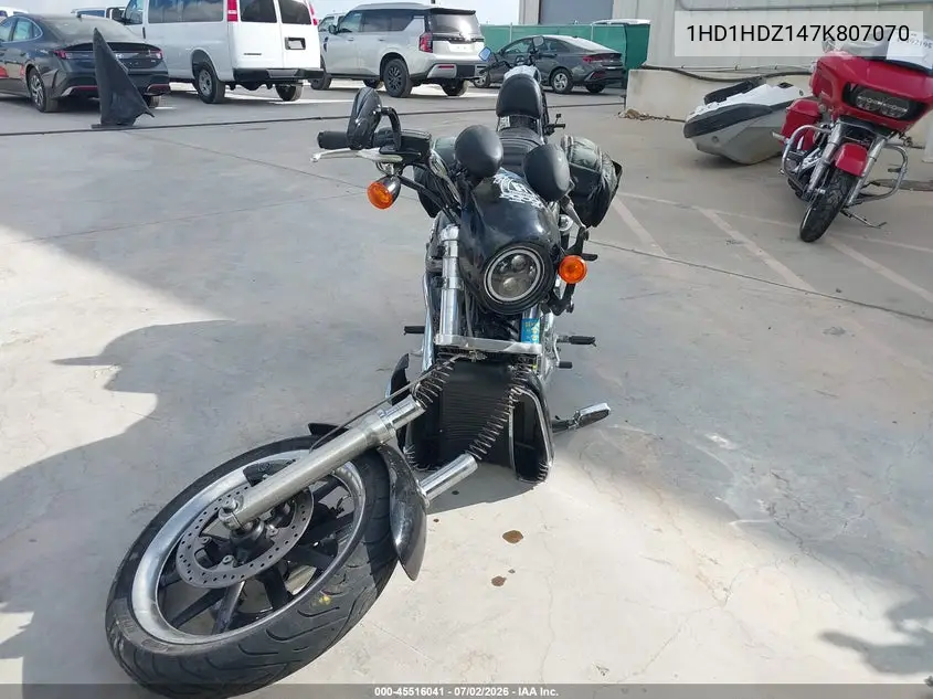 2007 Harley-Davidson Vrscd VIN: 1HD1HDZ147K807070 Lot: 45516041