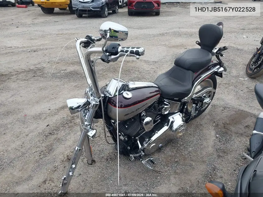 2007 Harley-Davidson Fxstd VIN: 1HD1JB5167Y022528 Lot: 45571041