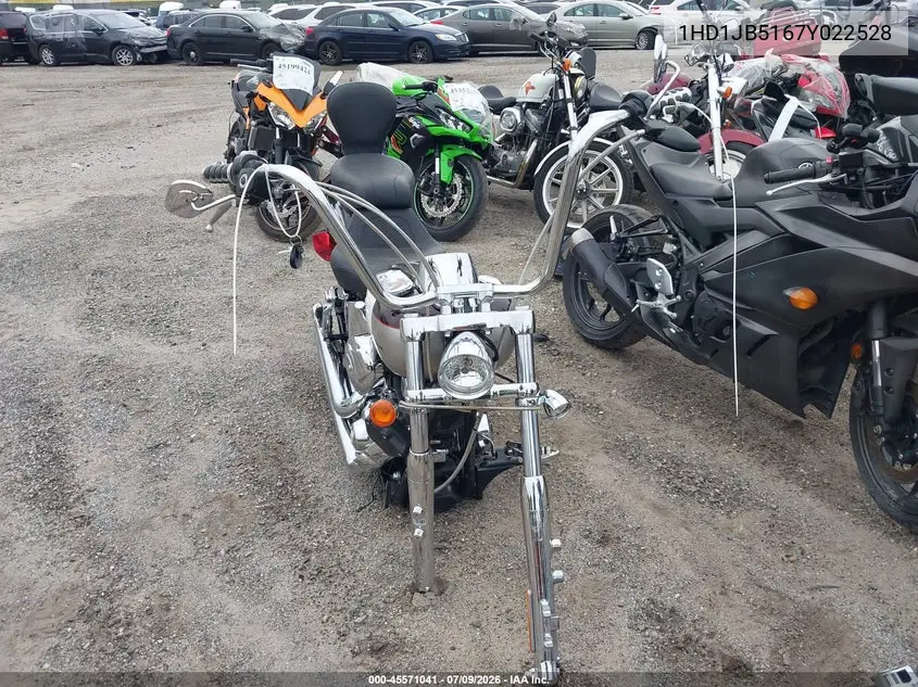 2007 Harley-Davidson Fxstd VIN: 1HD1JB5167Y022528 Lot: 45571041