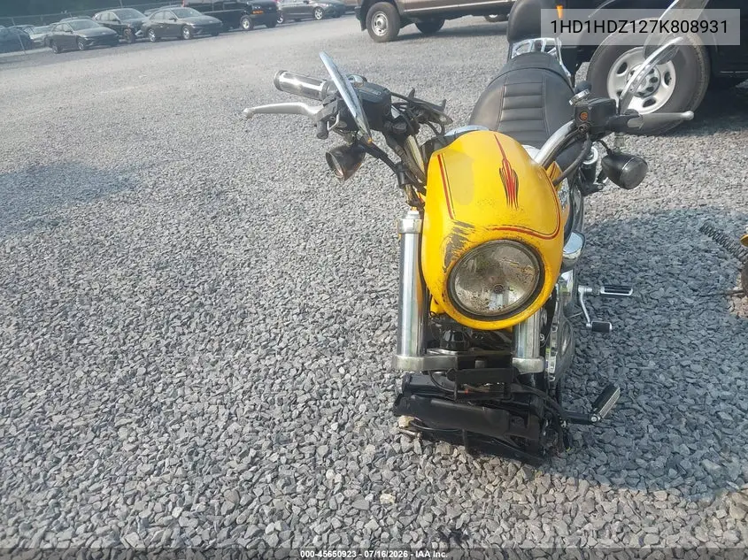 2007 Harley-Davidson Vrscd VIN: 1HD1HDZ127K808931 Lot: 45650923