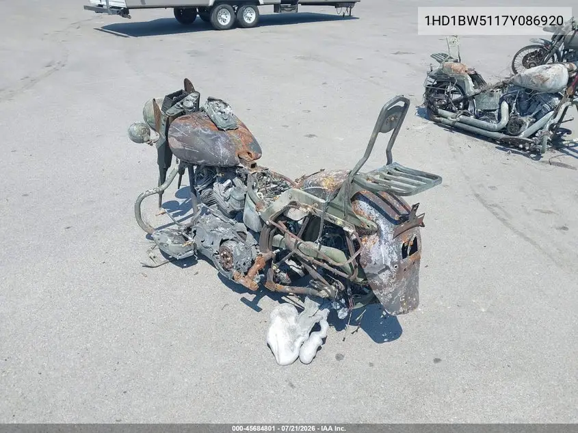 2007 Harley-Davidson Flstc VIN: 1HD1BW5117Y086920 Lot: 45684801