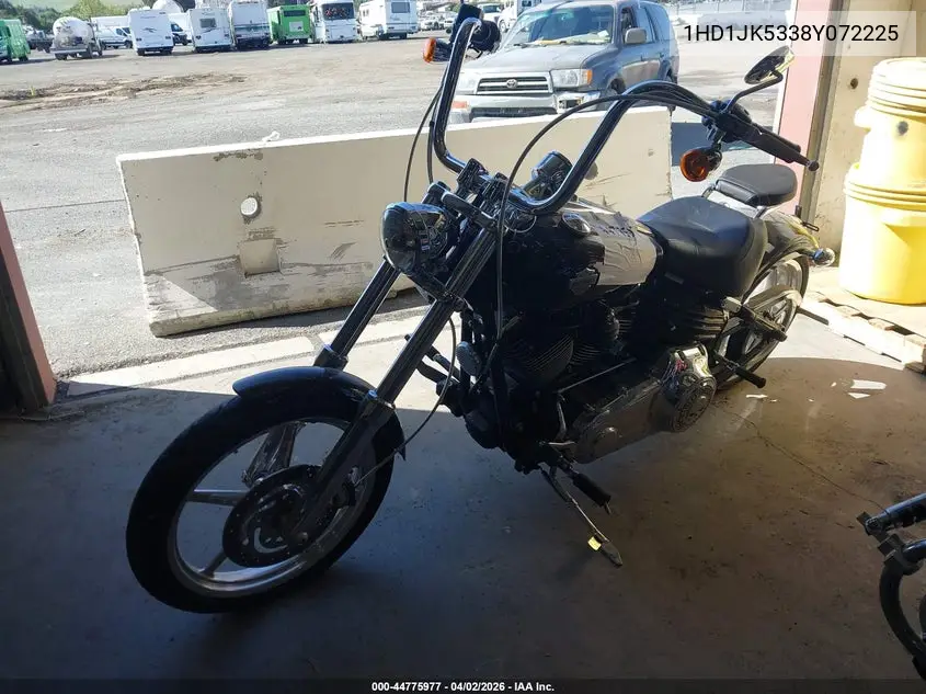 2008 Harley-Davidson Fxcwc VIN: 1HD1JK5338Y072225 Lot: 44775977