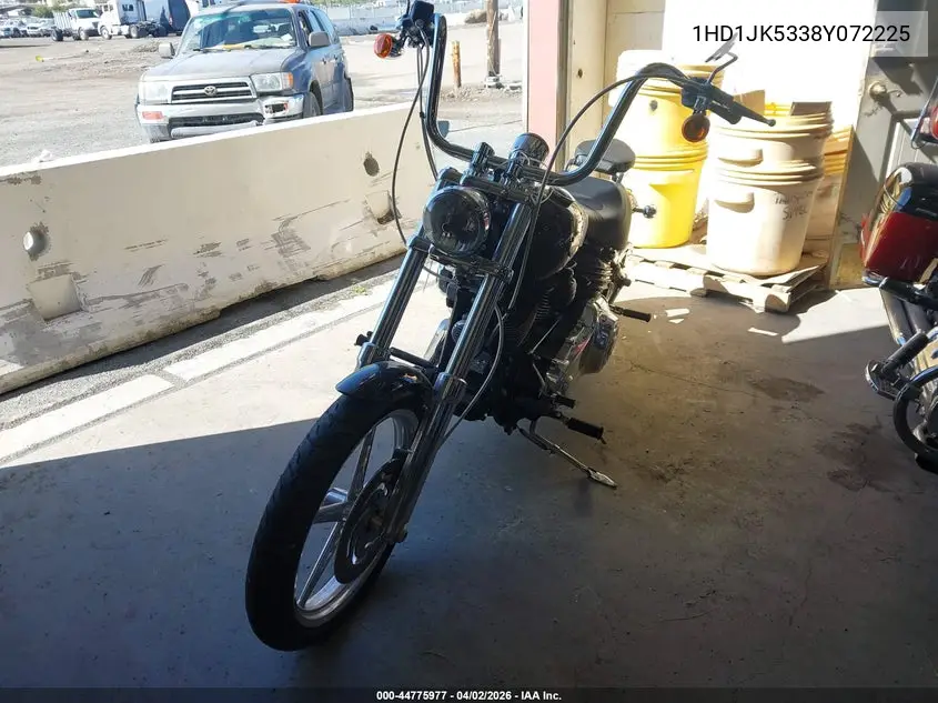 2008 Harley-Davidson Fxcwc VIN: 1HD1JK5338Y072225 Lot: 44775977
