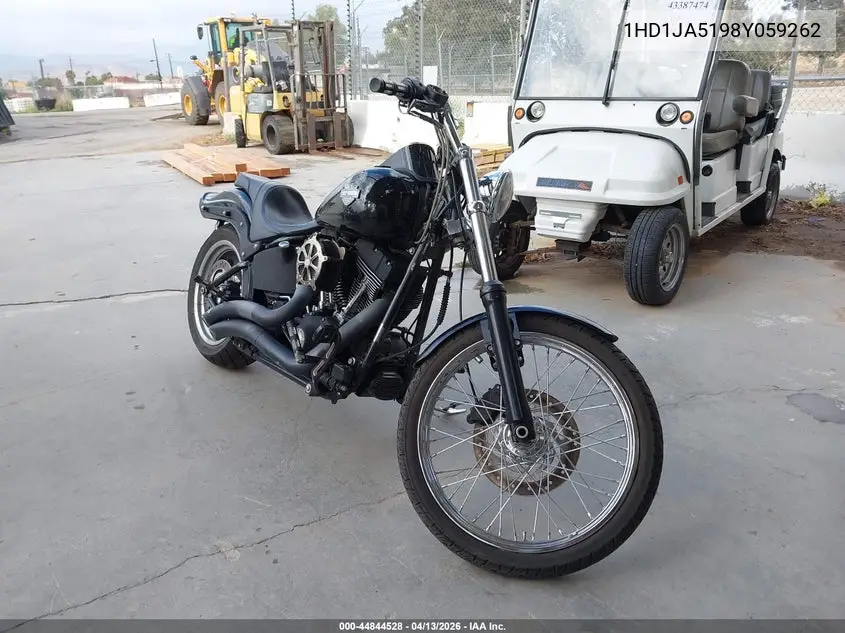 2008 Harley-Davidson Fxstb VIN: 1HD1JA5198Y059262 Lot: 44844528