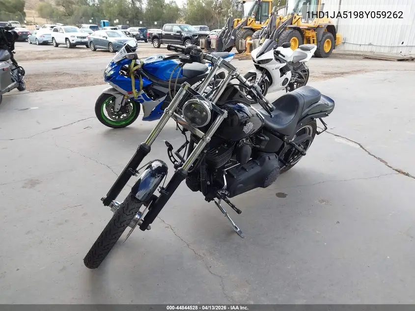 2008 Harley-Davidson Fxstb VIN: 1HD1JA5198Y059262 Lot: 44844528