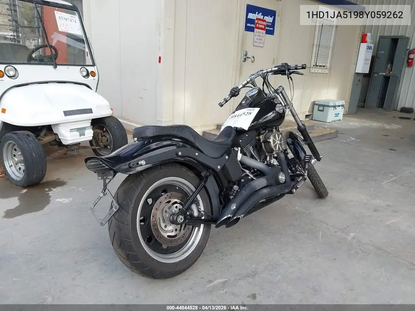 2008 Harley-Davidson Fxstb VIN: 1HD1JA5198Y059262 Lot: 44844528