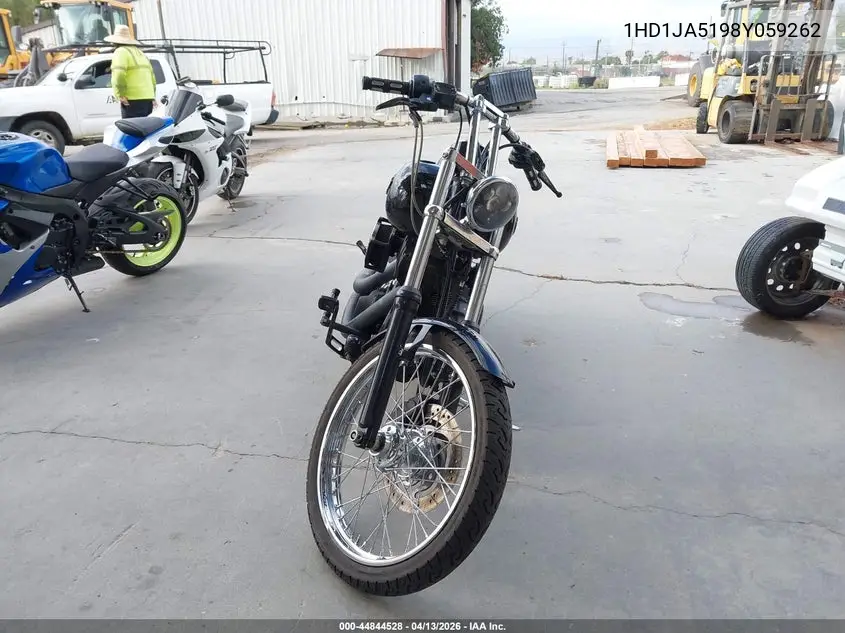 2008 Harley-Davidson Fxstb VIN: 1HD1JA5198Y059262 Lot: 44844528