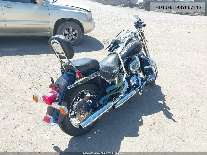 2008 Harley-Davidson Flstc Shrine VIN: 1HD1JH5198Y067113 Lot: 45259110