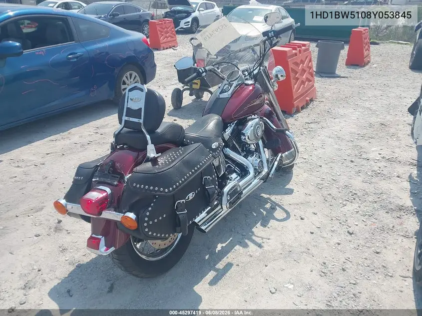 2008 Harley-Davidson Flstc VIN: 1HD1BW5108Y053845 Lot: 45297419