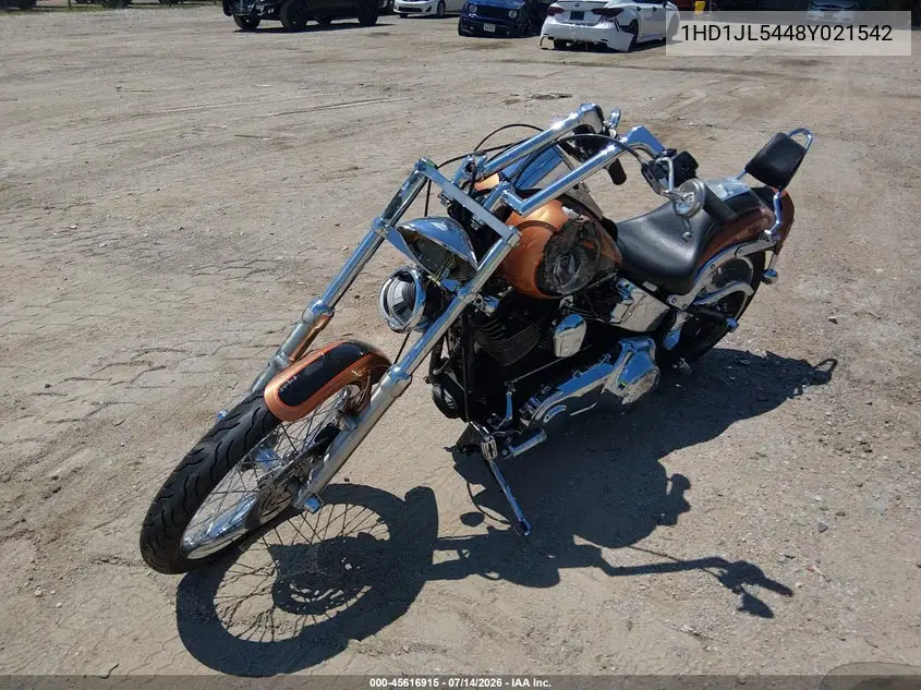 2008 Harley-Davidson Fxstc 105Th Anniversary Edition VIN: 1HD1JL5448Y021542 Lot: 45616915