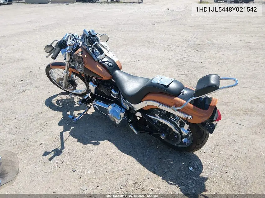 2008 Harley-Davidson Fxstc 105Th Anniversary Edition VIN: 1HD1JL5448Y021542 Lot: 45616915