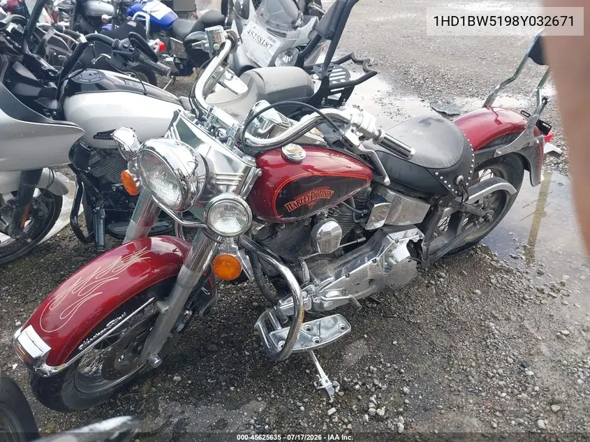 2008 Harley-Davidson Flstc VIN: 1HD1BW5198Y032671 Lot: 45625635