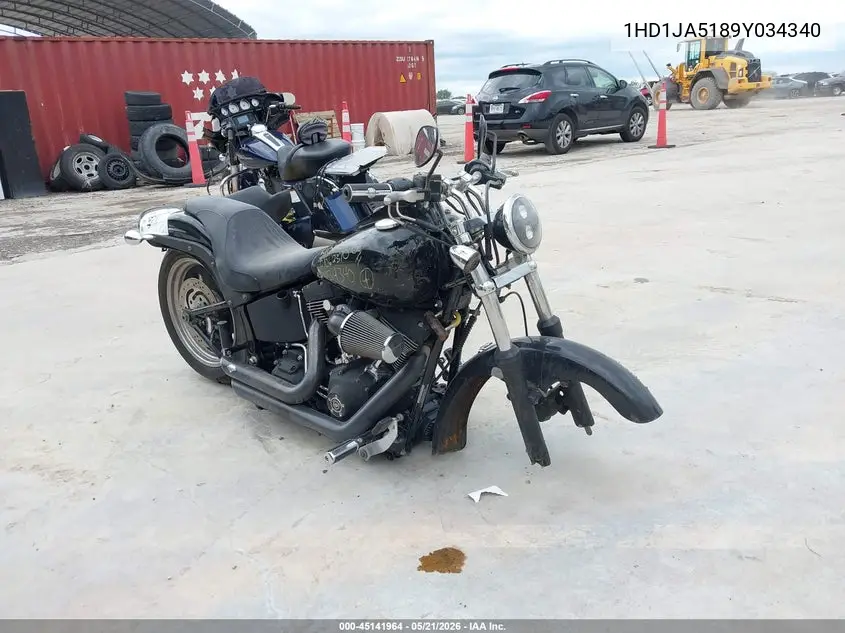 2009 Harley-Davidson Fxstb VIN: 1HD1JA5189Y034340 Lot: 45141964