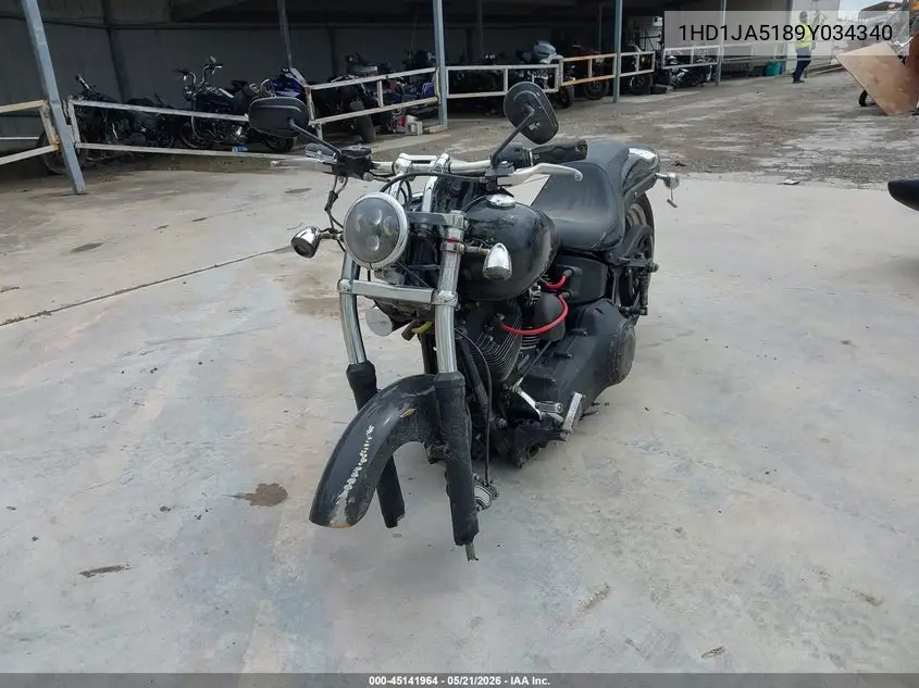 2009 Harley-Davidson Fxstb VIN: 1HD1JA5189Y034340 Lot: 45141964