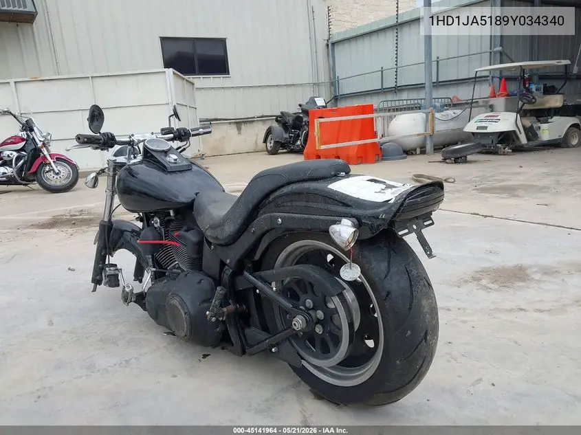 2009 Harley-Davidson Fxstb VIN: 1HD1JA5189Y034340 Lot: 45141964