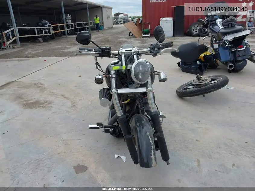 2009 Harley-Davidson Fxstb VIN: 1HD1JA5189Y034340 Lot: 45141964