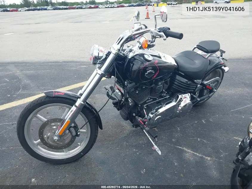 2009 Harley-Davidson Fxcwc VIN: 1HD1JK5139Y041606 Lot: 45292774
