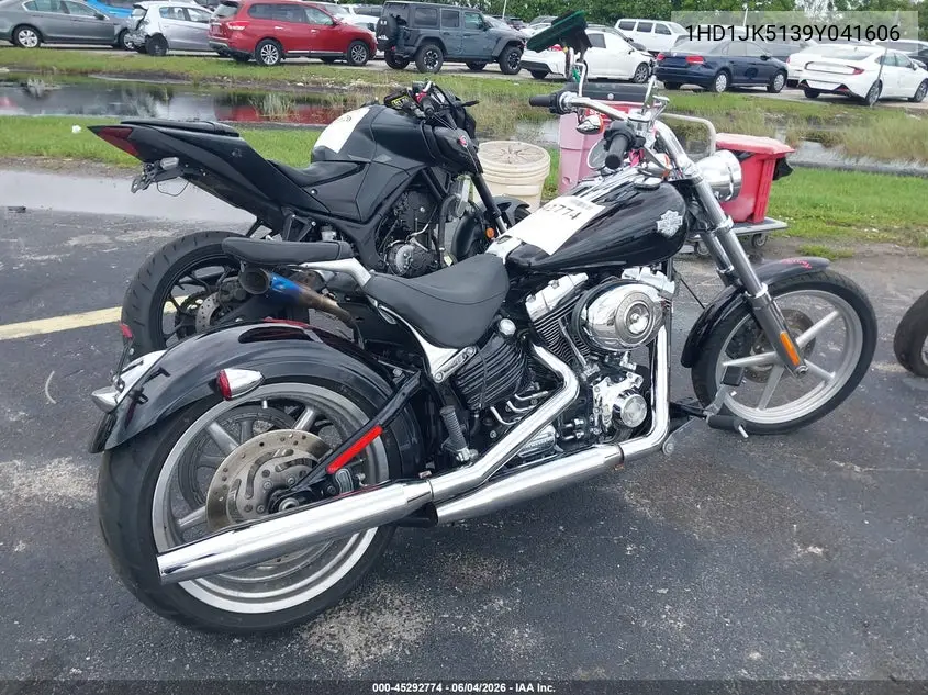 2009 Harley-Davidson Fxcwc VIN: 1HD1JK5139Y041606 Lot: 45292774