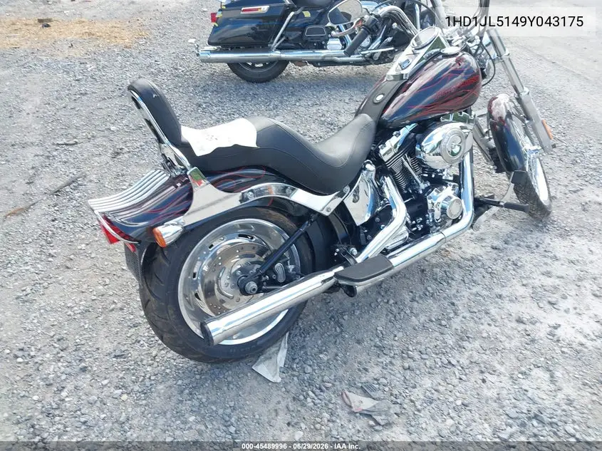 2009 Harley-Davidson Fxstc VIN: 1HD1JL5149Y043175 Lot: 45489996