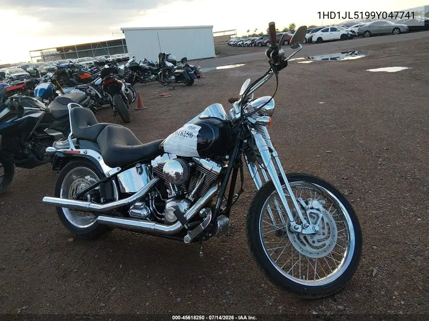 2009 Harley-Davidson Fxstc VIN: 1HD1JL5199Y047741 Lot: 45618250