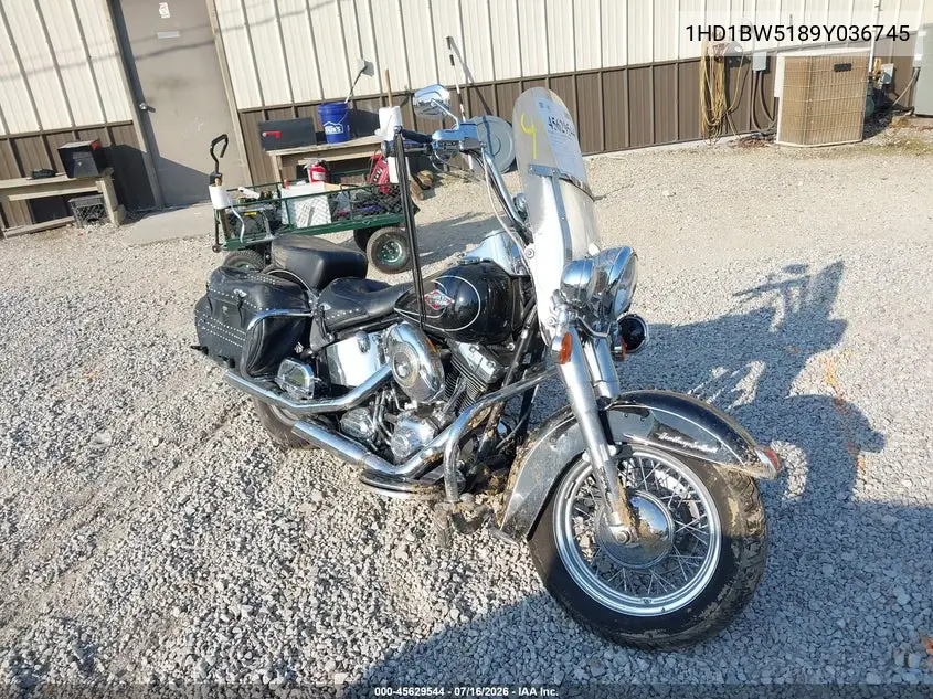 2009 Harley-Davidson Flstc VIN: 1HD1BW5189Y036745 Lot: 45629544