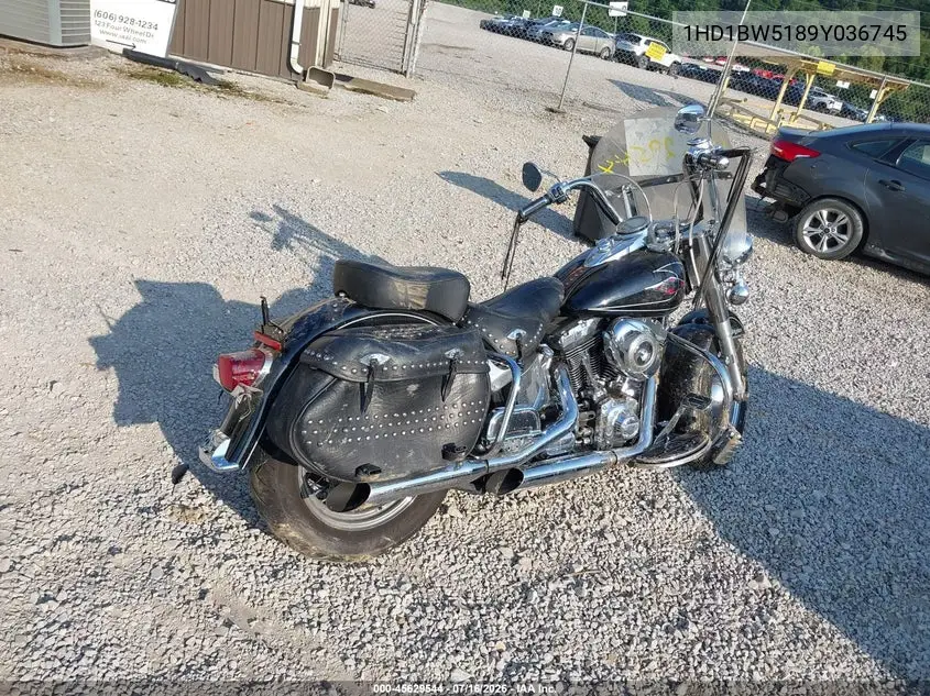 2009 Harley-Davidson Flstc VIN: 1HD1BW5189Y036745 Lot: 45629544