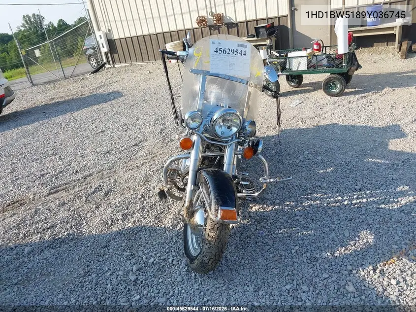 2009 Harley-Davidson Flstc VIN: 1HD1BW5189Y036745 Lot: 45629544
