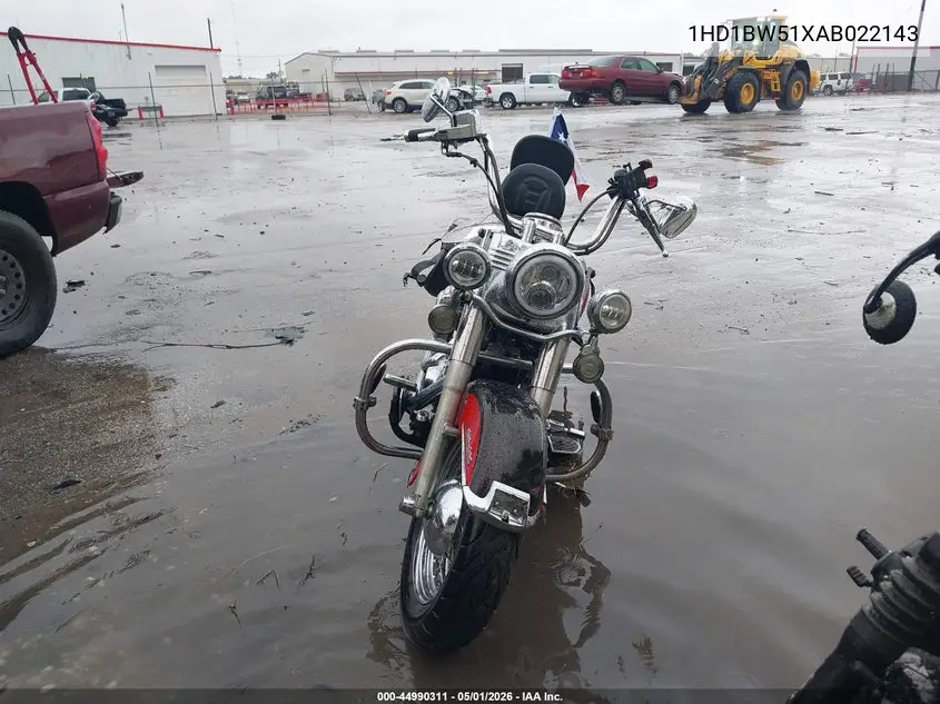 2010 Harley-Davidson Flstc VIN: 1HD1BW51XAB022143 Lot: 44990311