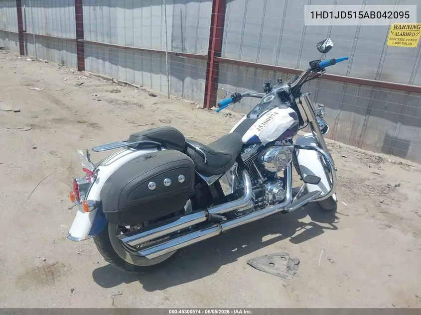 2010 Harley-Davidson Flstn VIN: 1HD1JD515AB042095 Lot: 45300574