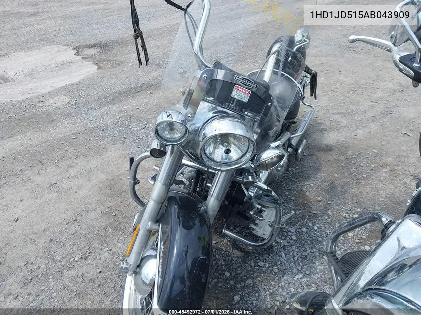 2010 Harley-Davidson Flstn VIN: 1HD1JD515AB043909 Lot: 45492972