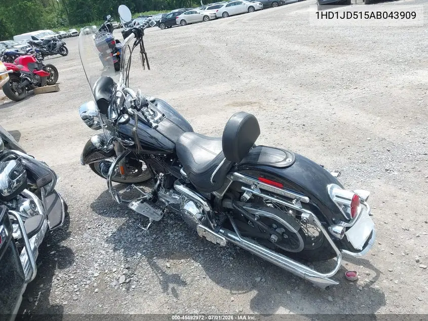 2010 Harley-Davidson Flstn VIN: 1HD1JD515AB043909 Lot: 45492972