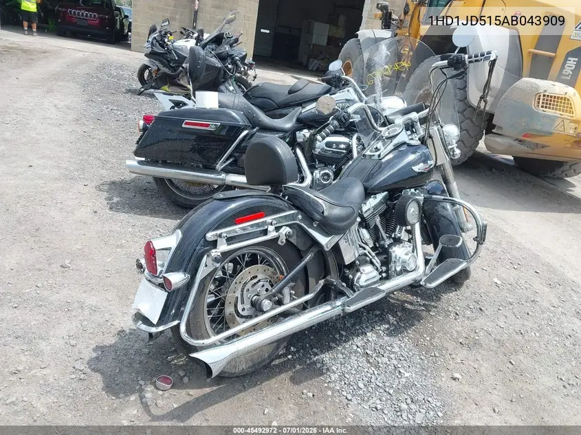 2010 Harley-Davidson Flstn VIN: 1HD1JD515AB043909 Lot: 45492972