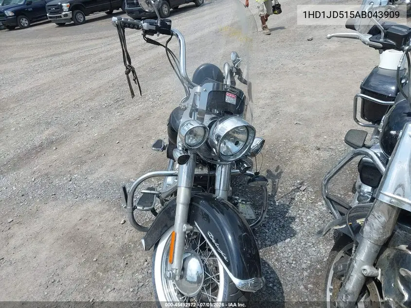 2010 Harley-Davidson Flstn VIN: 1HD1JD515AB043909 Lot: 45492972