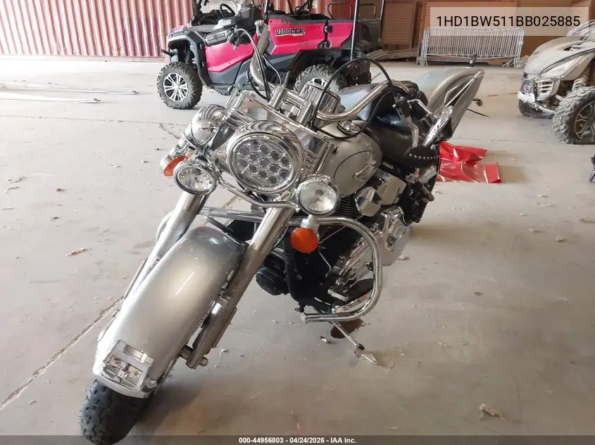 2011 Harley-Davidson Flstc VIN: 1HD1BW511BB025885 Lot: 44956803