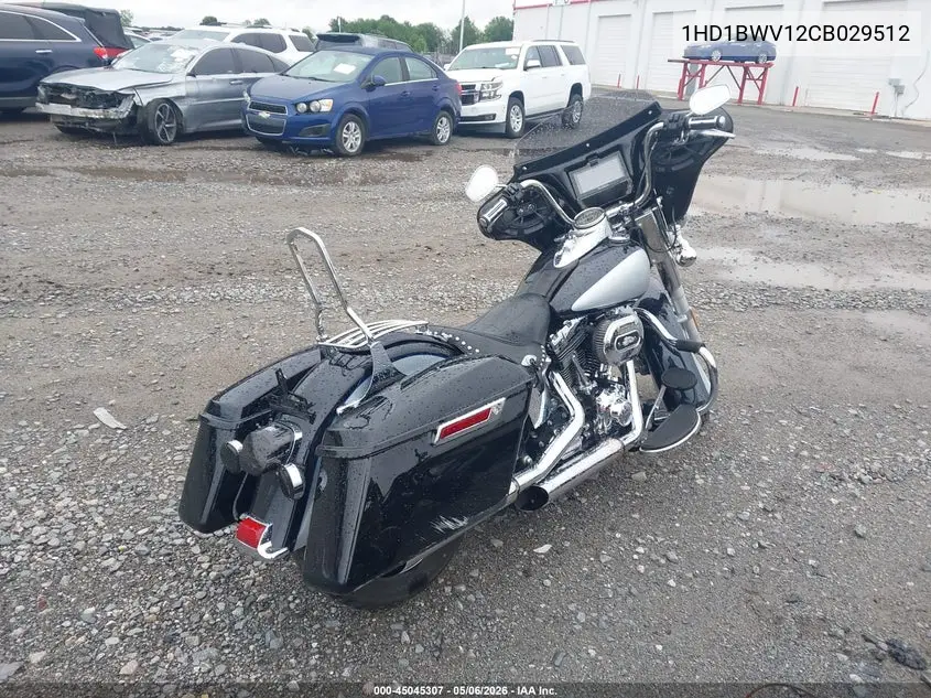 2012 Harley-Davidson Flstc Heritage Softail Classic VIN: 1HD1BWV12CB029512 Lot: 45045307