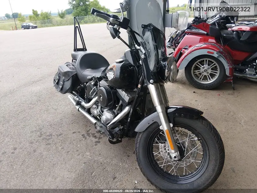 2013 Harley-Davidson Fls Softail Slim VIN: 1HD1JRV19DB022322 Lot: 45390520
