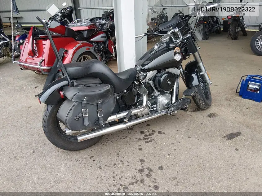 2013 Harley-Davidson Fls Softail Slim VIN: 1HD1JRV19DB022322 Lot: 45390520