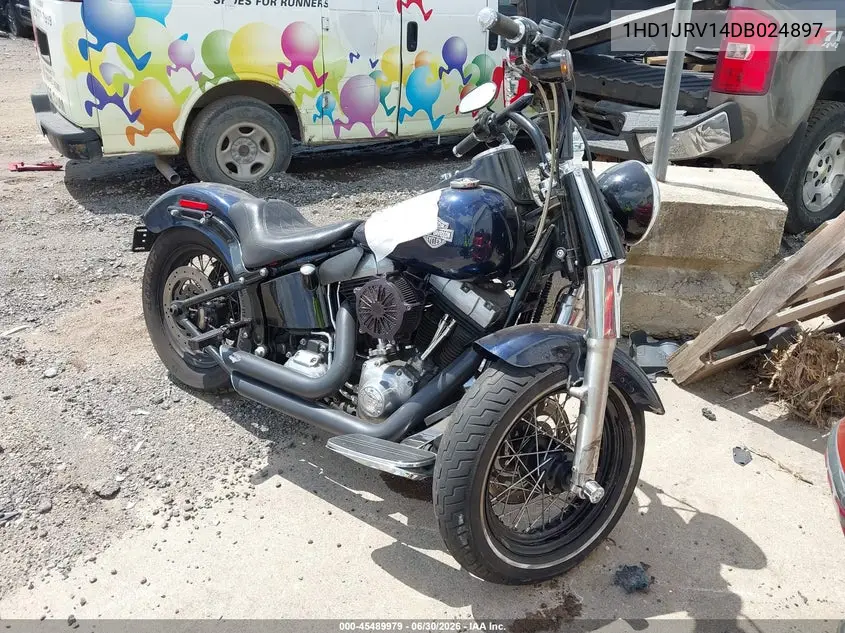 2013 Harley-Davidson Fls Softail Slim VIN: 1HD1JRV14DB024897 Lot: 45489979