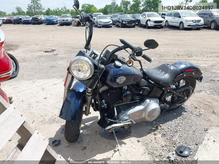 2013 Harley-Davidson Fls Softail Slim VIN: 1HD1JRV14DB024897 Lot: 45489979