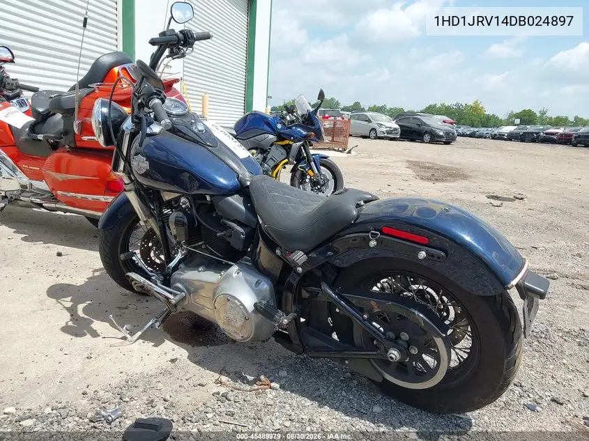 2013 Harley-Davidson Fls Softail Slim VIN: 1HD1JRV14DB024897 Lot: 45489979